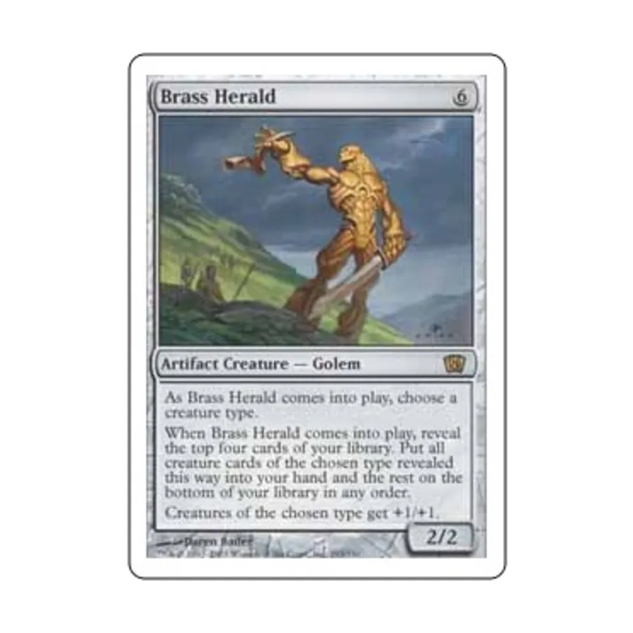 

CCG Латунный вестник (клавиша R), MTG - 8th Edition