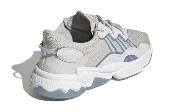 Кроссовки оригиналы ozweego Adidas, серый — фото 4