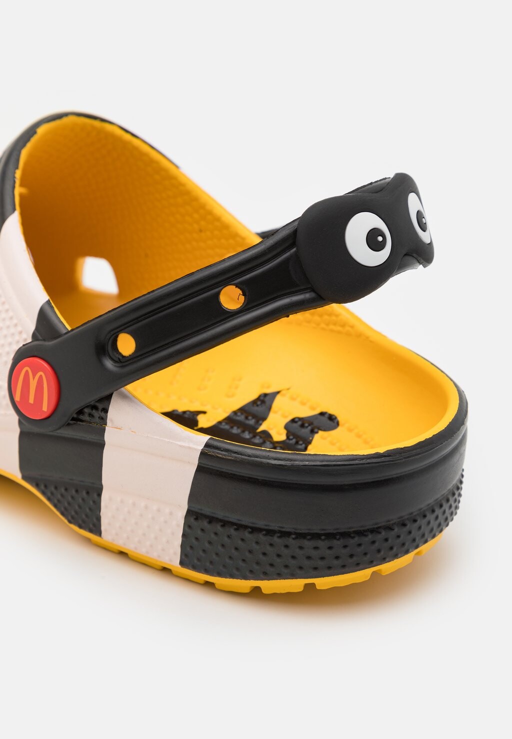 Тапочки Mcdonalds X Classic Hamburgla Unisex Crocs, цвет black/white — фото 3