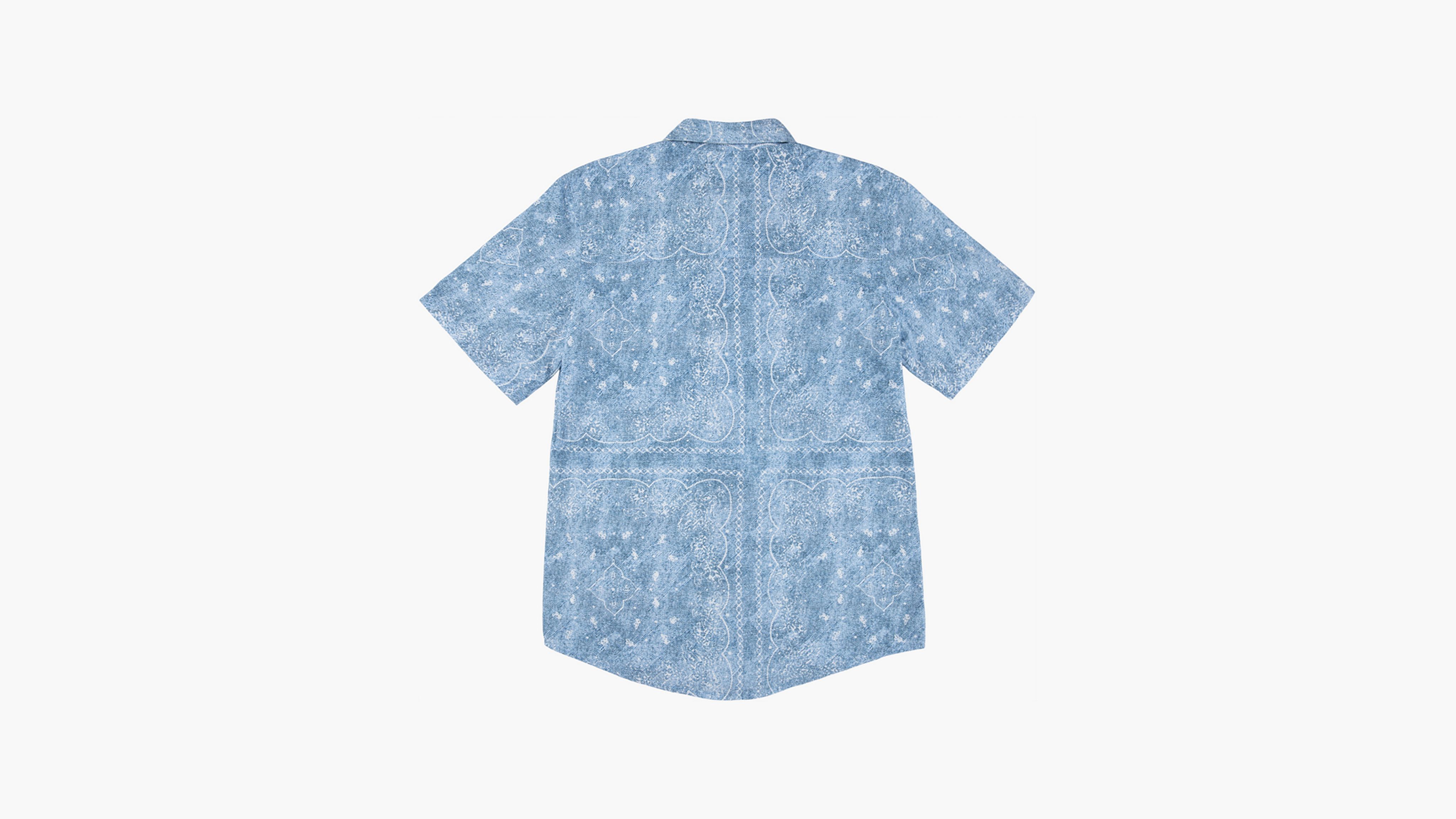 

Рубашка жаккардовая тканая для мальчиков 4-7x Levi's, цвет Vintage Indigo - Blue