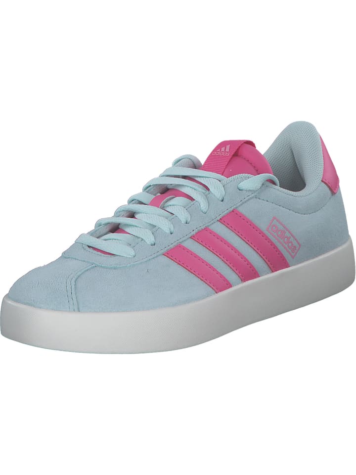 Элегантные туфли на шнуровке adidas, цвет halo mint/magenta/pink