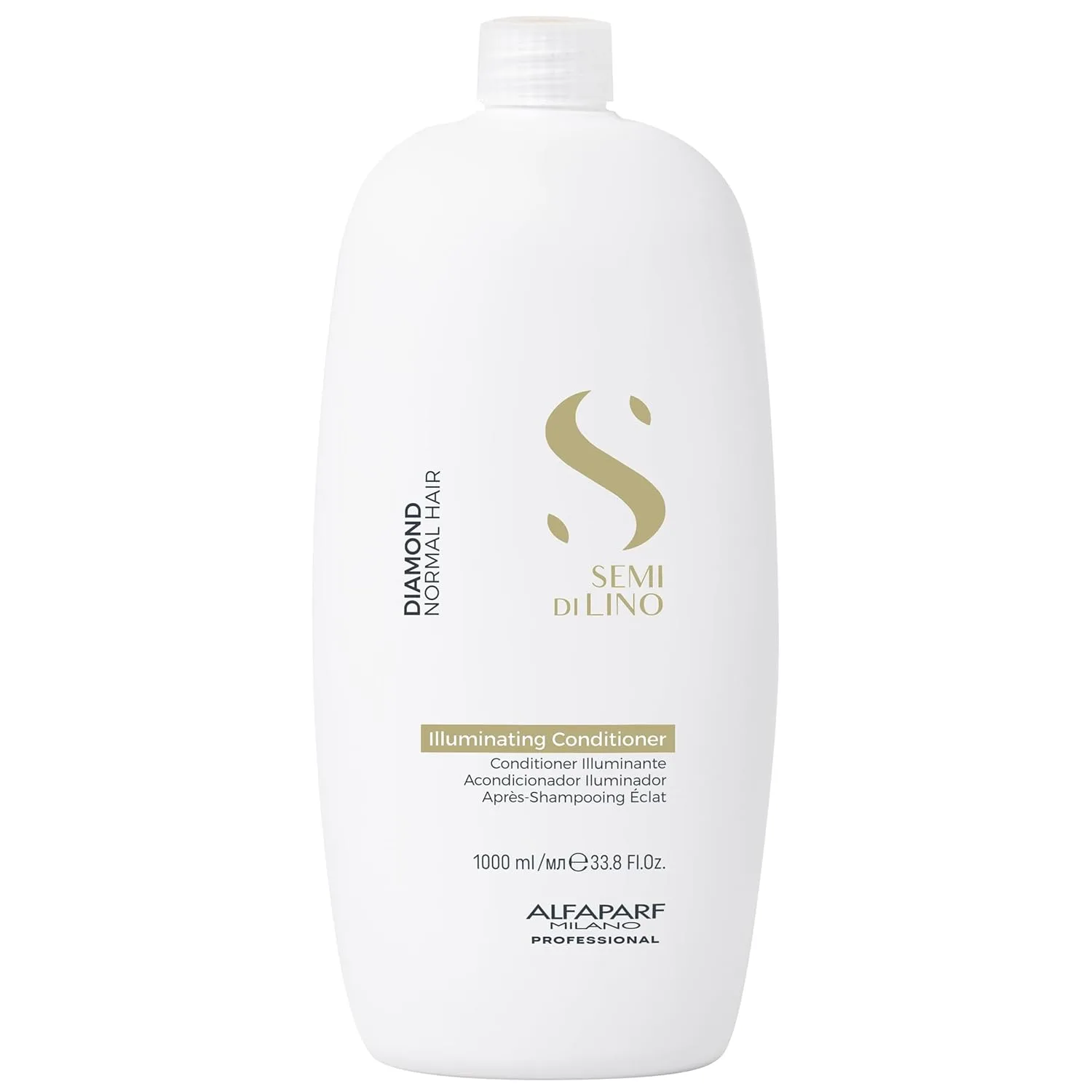 Alfaparf Milano Semi Di Lino Diamond Shine кондиционер для волос, 200 мл 1000 мл (1 шт.)