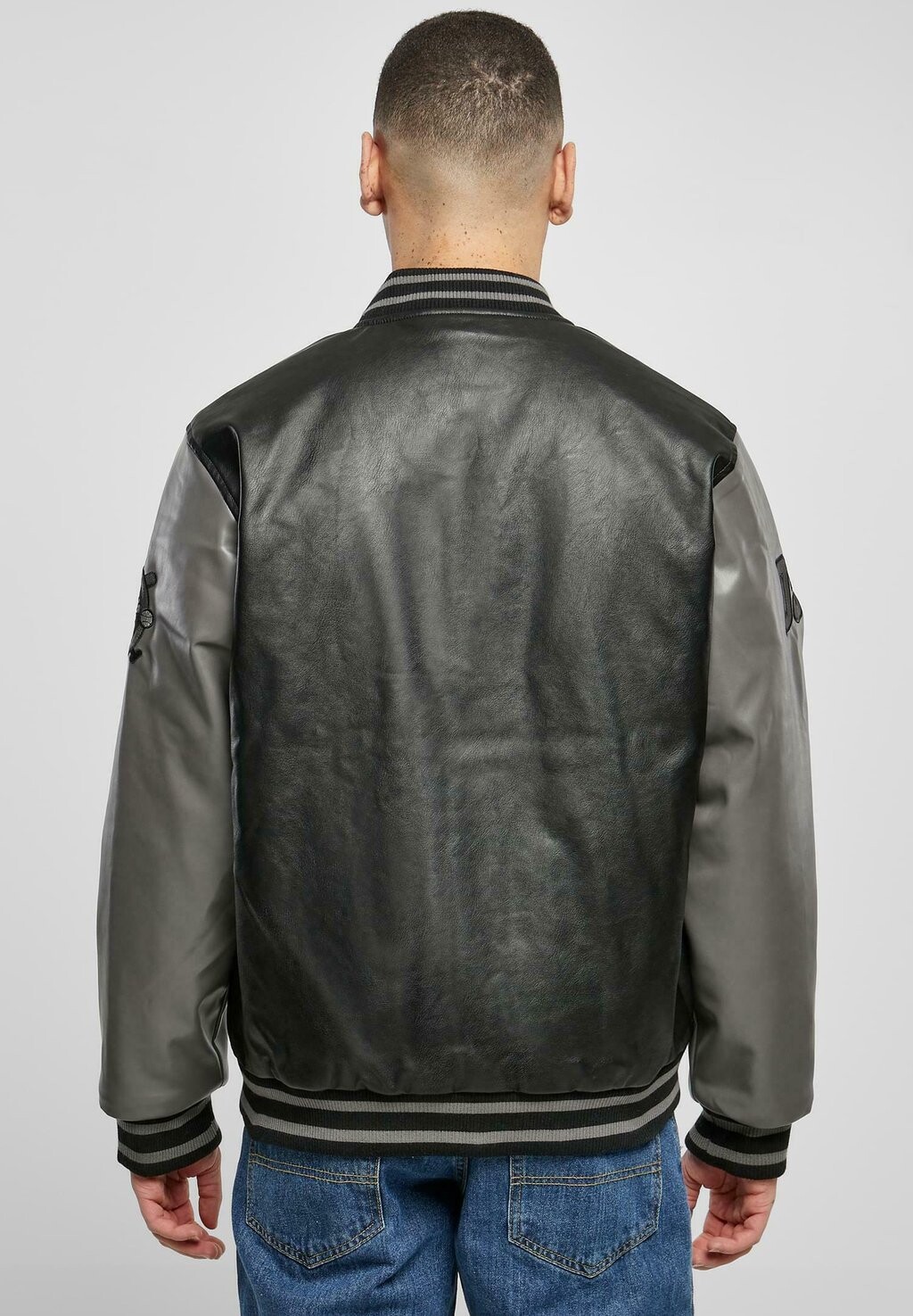 

Куртка из искусственной кожи Fm231-024-1 Varsity FUBU, черная