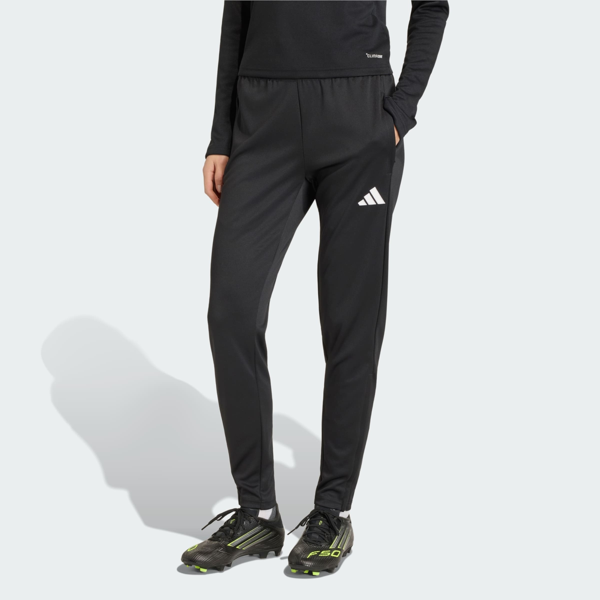 Adidas Performance Узкие спортивные шорты 'Entrada26' в черном цвете — фото 2