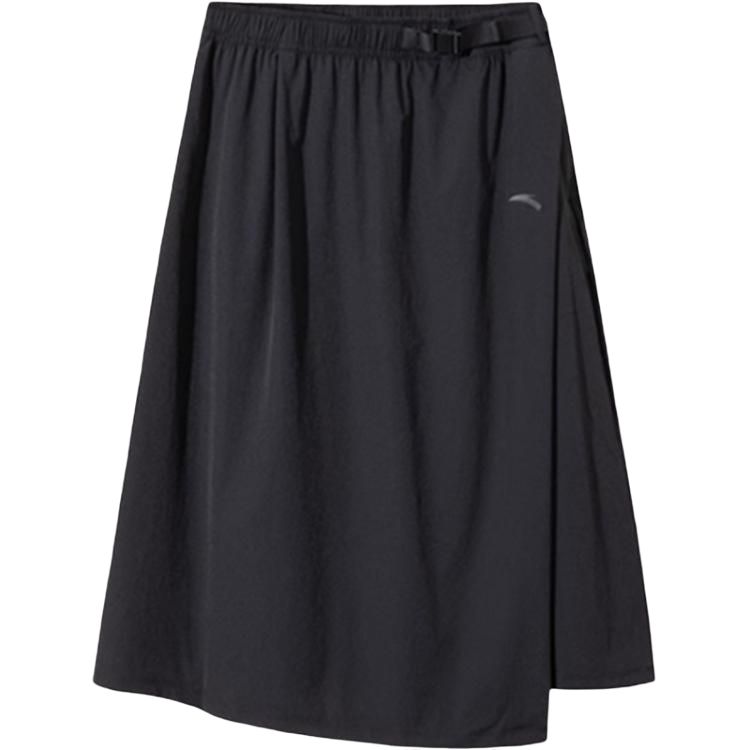 

Нерегулярная повседневная длинная юбка Women's Basic ANTA, черный