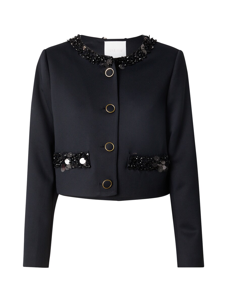 

Классический блейзер Rich & Royal Blazer, черный