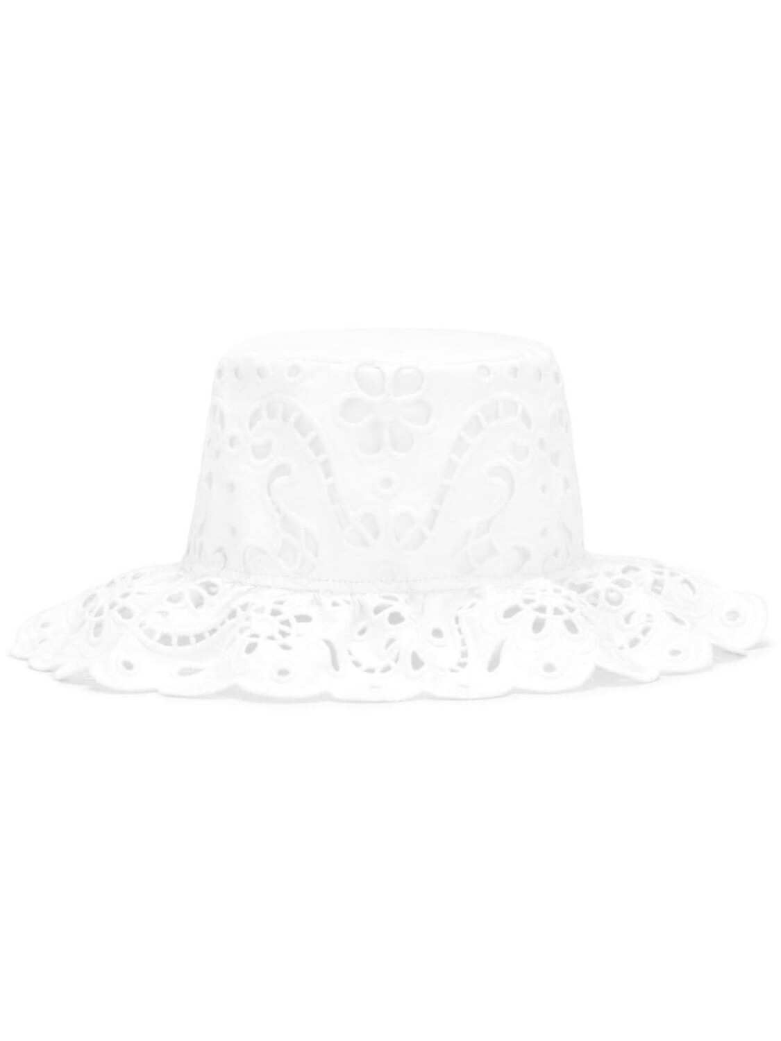 

Dolce & Gabbana шляпа с английской вышивкой, белый