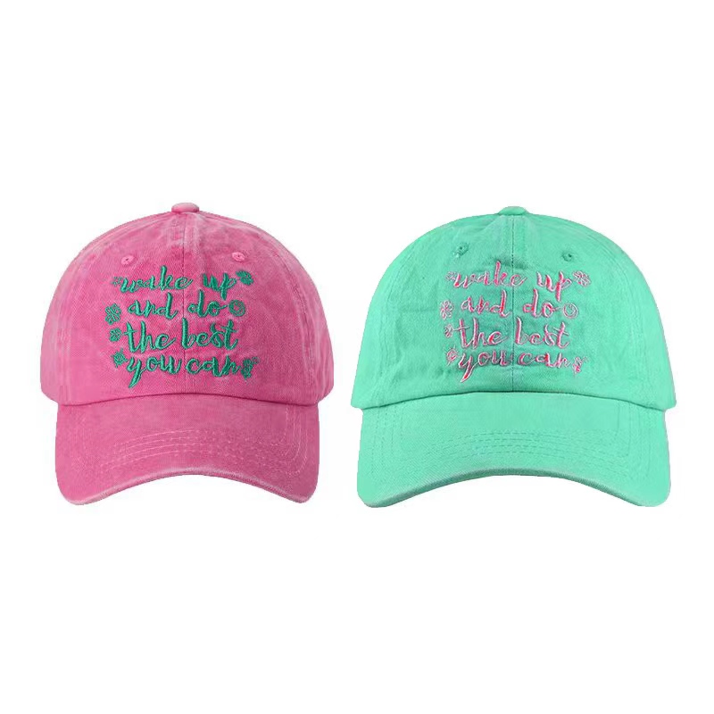 

ASTAR HADES Хлопковая бейсболка унисекс, Pink+Mint Green