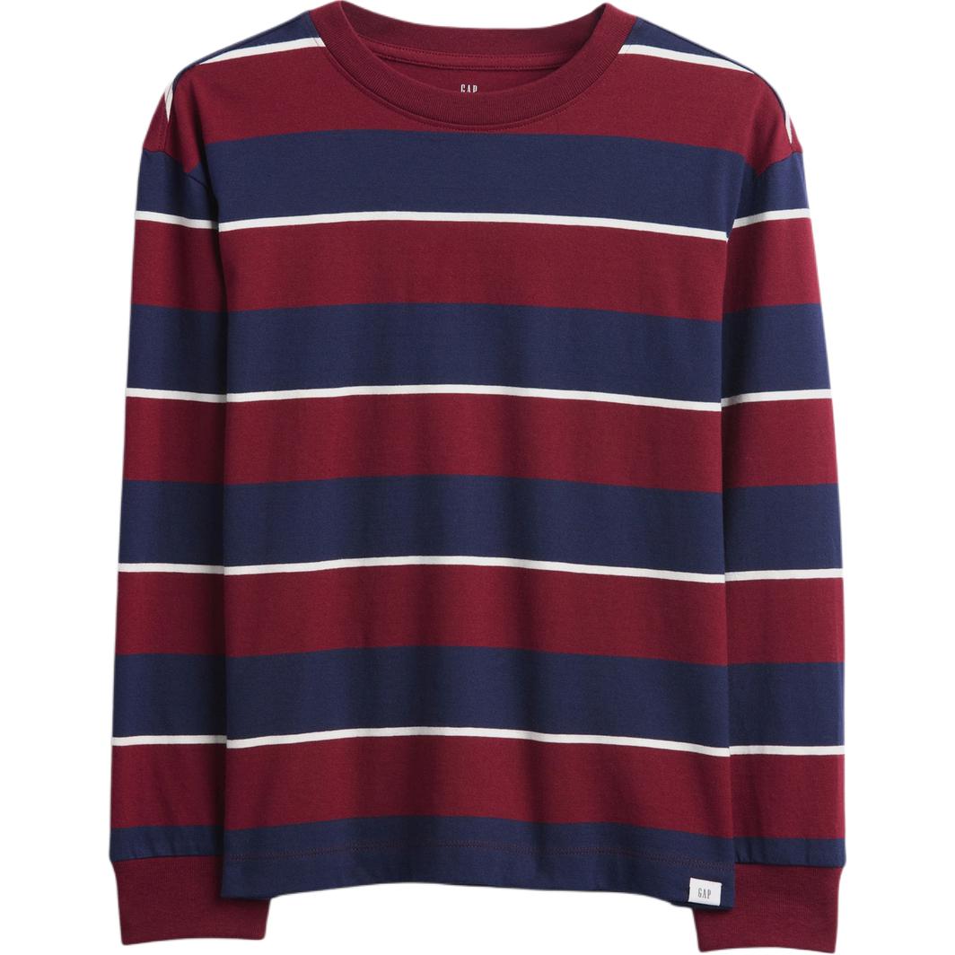 

Детская футболка GAP, красный синий stripes