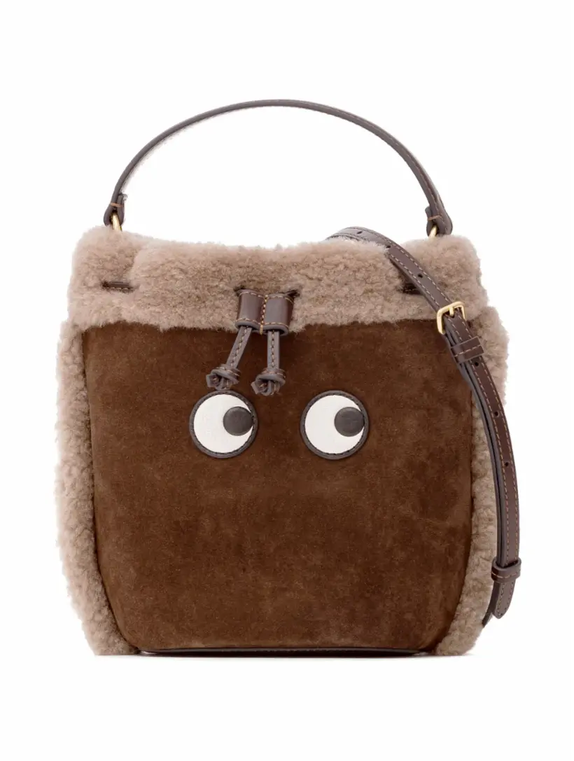 

Сумка через плечо 'Eyes in Coffee' Anya Hindmarch, коричневый