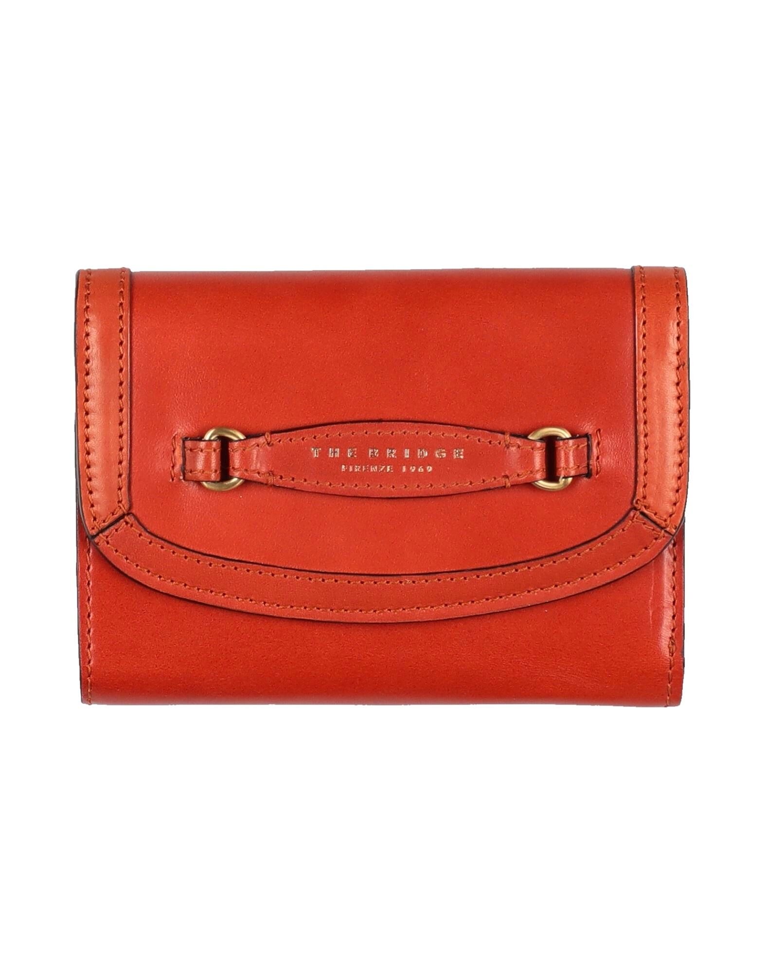 

Кошелек The Bridge, оранжево-коричневый