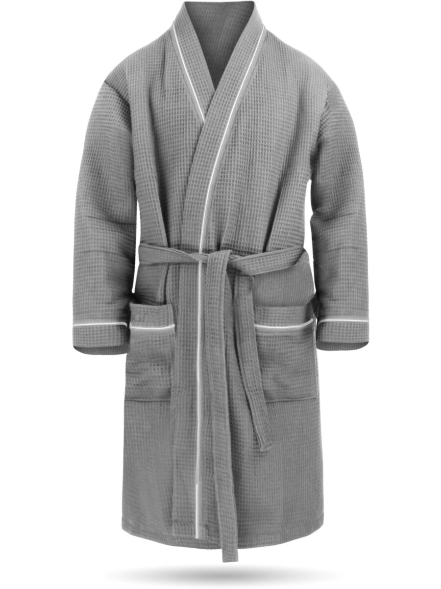 

Халат normani Short Bathrobe, серый