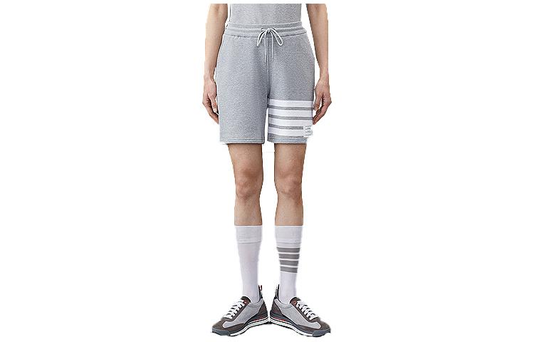

Спортивные шорты с полосками 4 Bar THOM BROWNE, светло-серый
