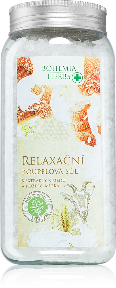 

Соль для ванн с медом и козьим молоком «Богемские травы» Bohemia Gifts & Cosmetics, 900 мл