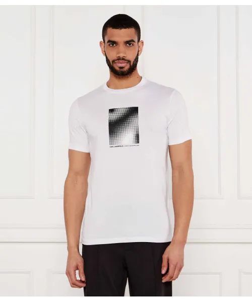 

Футболка Regular fit Karl Lagerfeld, белый