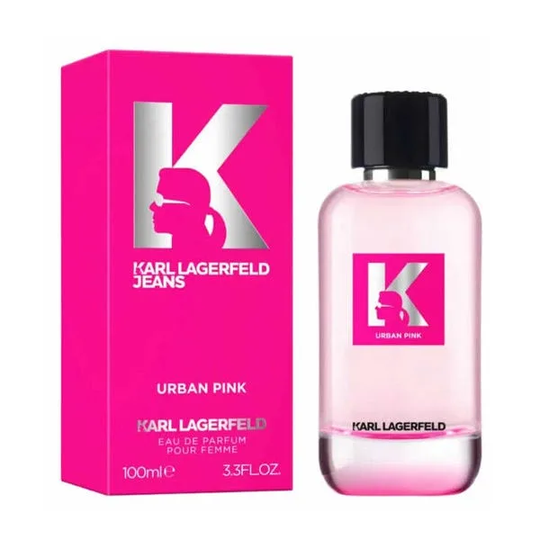 Парфюмерная вода для женщин KARL LAGERFELD Jeans Urban Pink 100 мл — фото 2