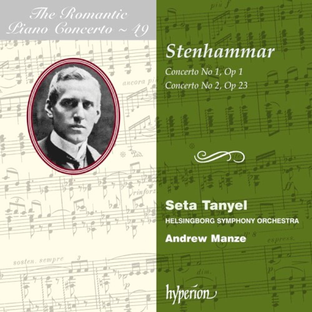 

Диск CD Stenhammar: Piano Concertos Nos.1 & 2 - Wilhelm Stenhammar, Seta Tanyel, Helsingborg Symphony Orchestra, Andrew Manze