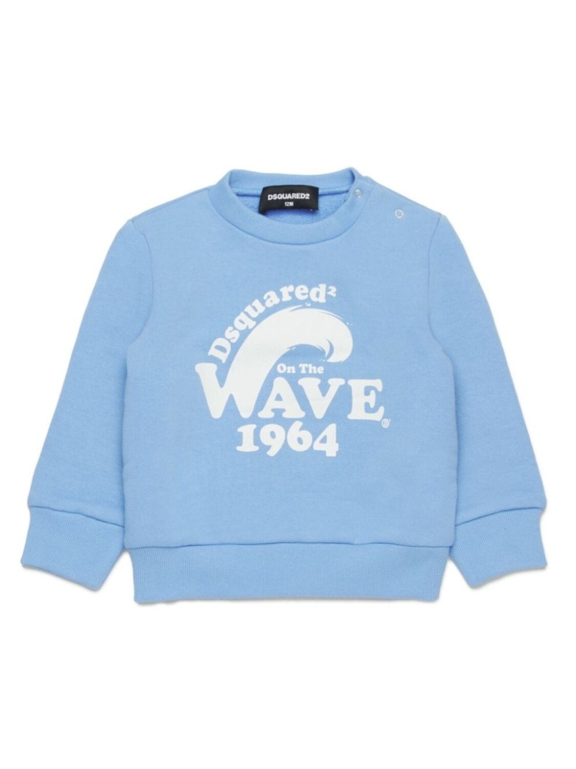 

Dsquared2 толстовка с принтом Wave, синий