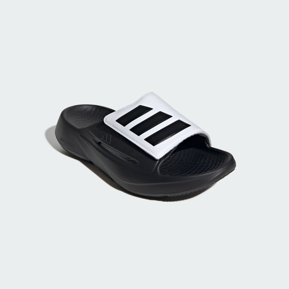 Шлепанцы Adidas Lightblaze Slides, цвет Core Black/Core Black/Cloud White — фото 4