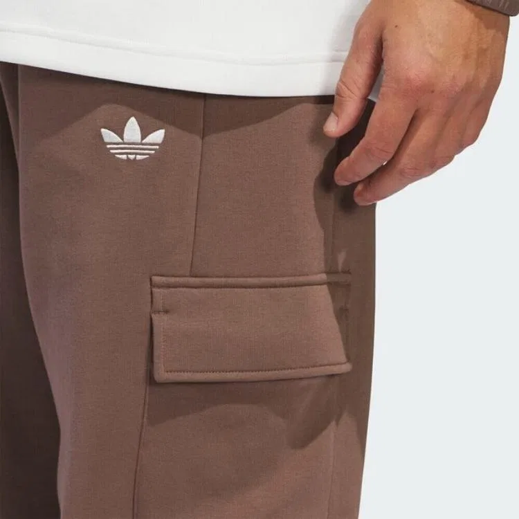 Спортивные штаны Adidas Originals коричневые — фото 4