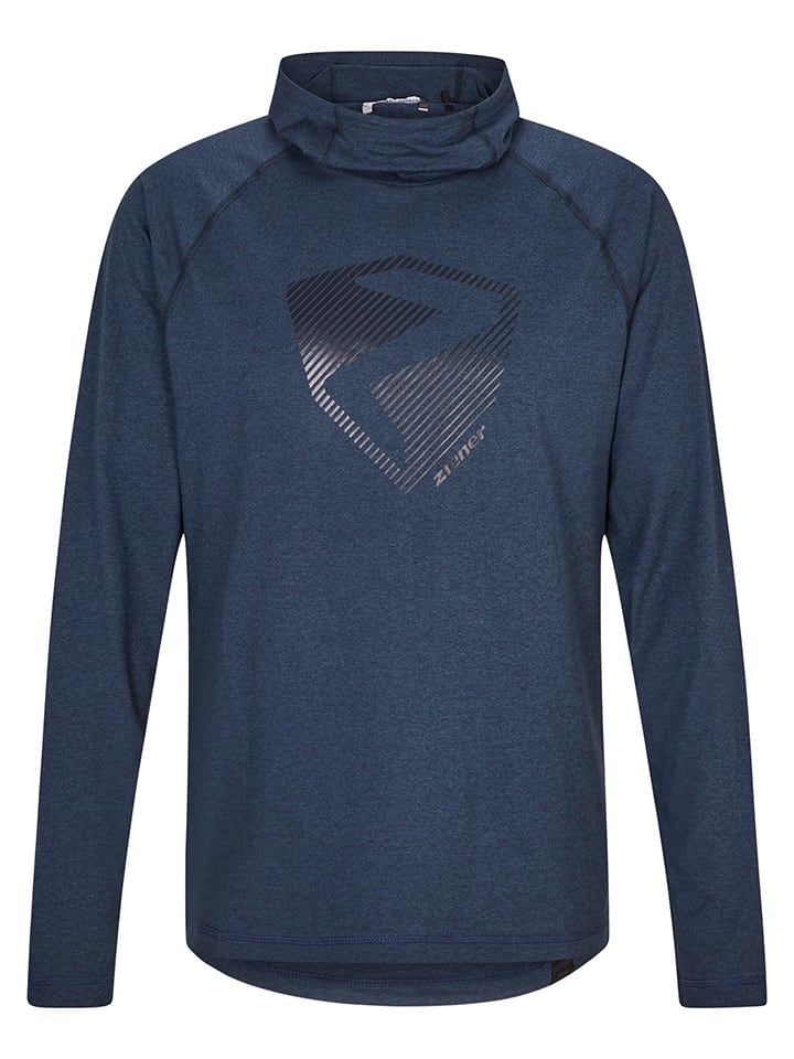 

Лонгслив Ziener Funktionsshirt Janup, темно-синий