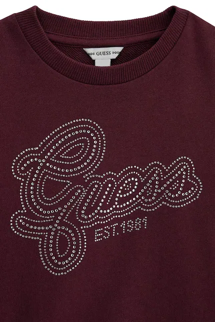 Блуза свободного кроя Guess, синий — фото 3