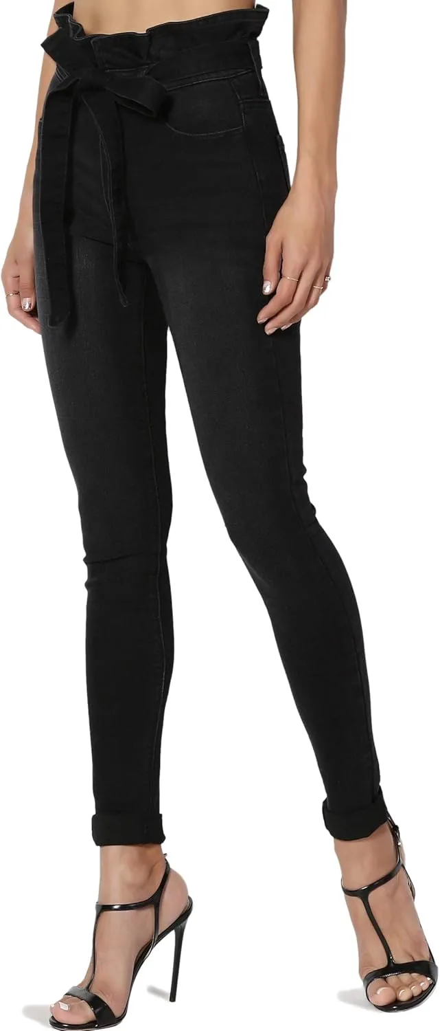 

Джинсы Mogan Paperbag High Waist с поясом TheMogan