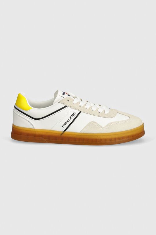 Кроссовки TJM LEATHER RETRO CUPSOLE Tommy Jeans, белый — фото 2