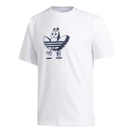 

Футболка оригиналы buddy футболка мультфильм спорт короткий рукав Adidas, белый