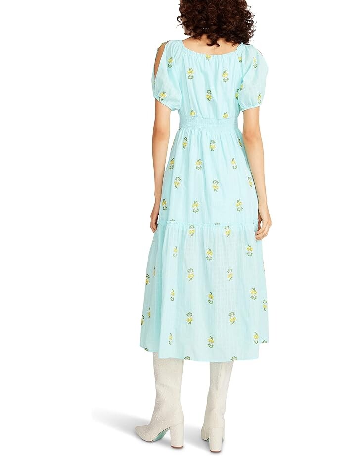 

Платье Betsey Johnson Riley Maxi Dress, цвет Beachy Blue