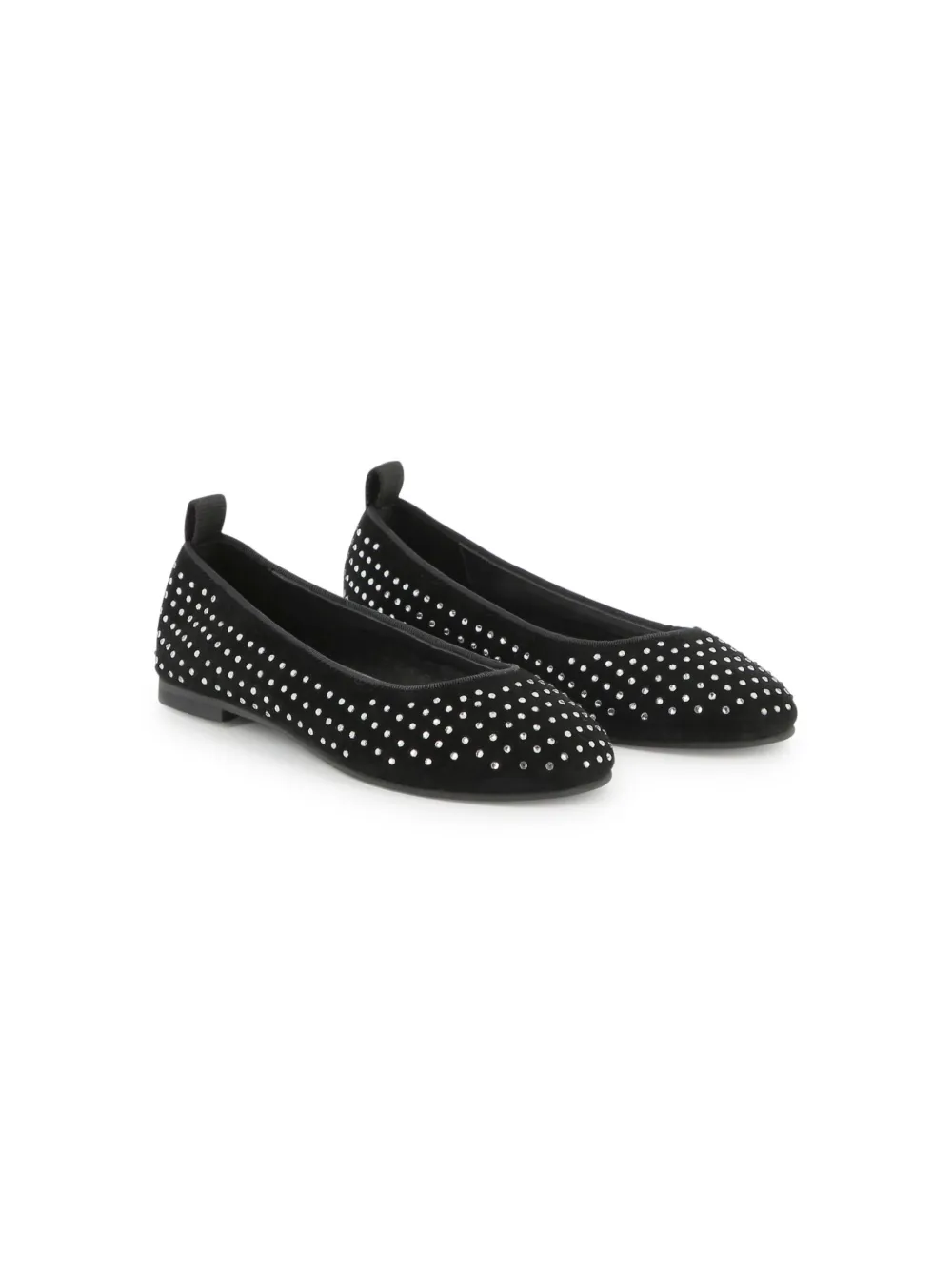 

Балетки с заклепками Marc Jacobs Kids, черный