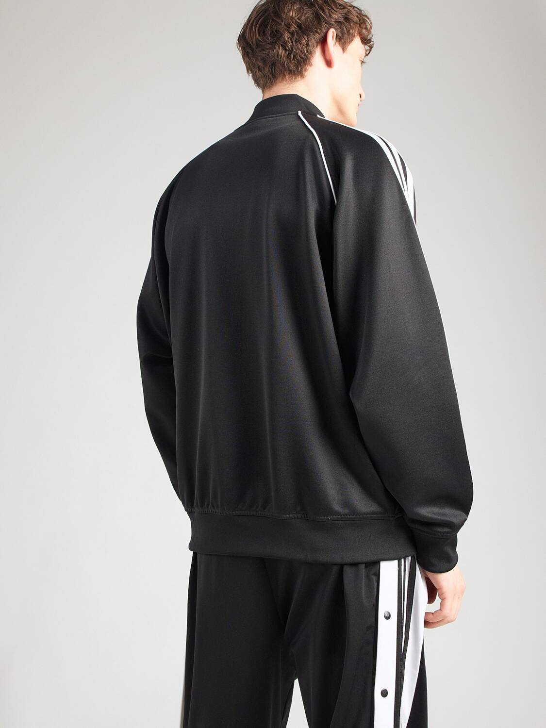 Adidas Originals Толстовка с молнией 'Adicolor Classics' в черном цвете — фото 3