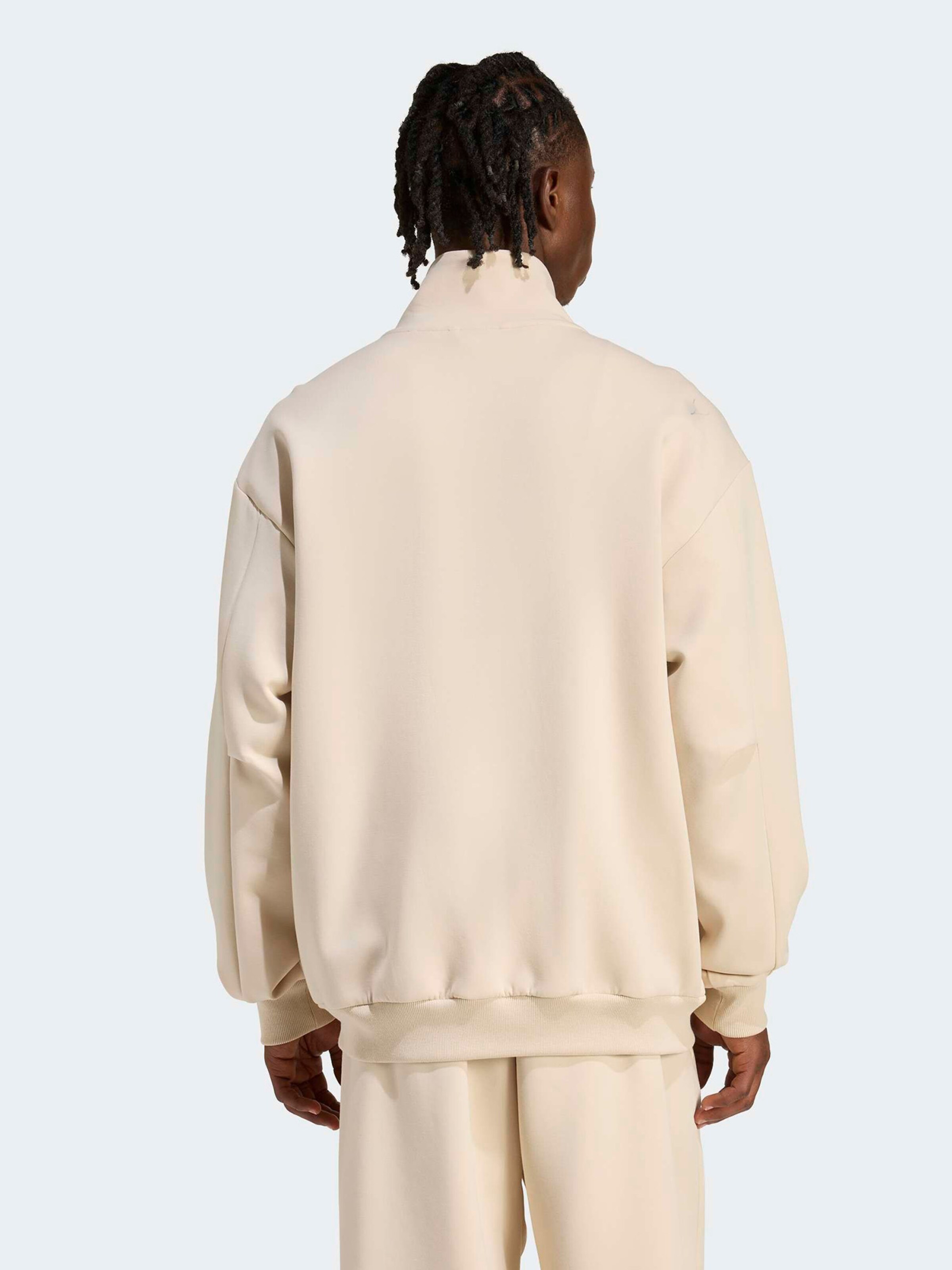 Adidas Sportswear Толстовка с молнией Athletic 'Soft Lux' в цвете Cream — фото 3