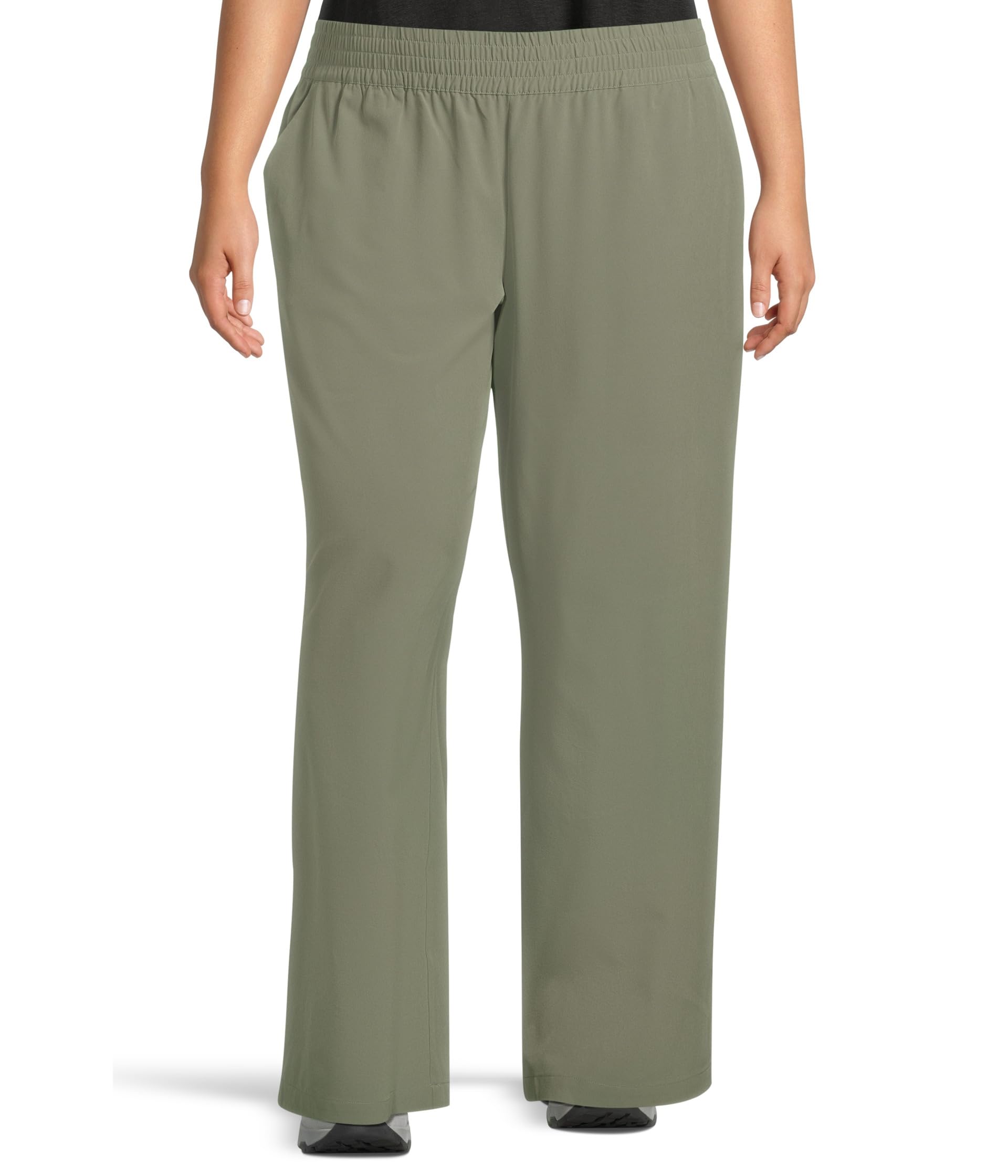 

Брюки SKECHERS Slip-Ins Wide Leg Uptown Pants, цвет Agave Green