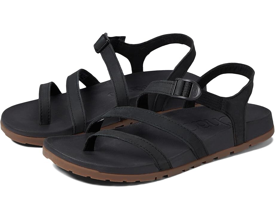 

Сандалии Chaco Lowdown Leather Strappy, черный