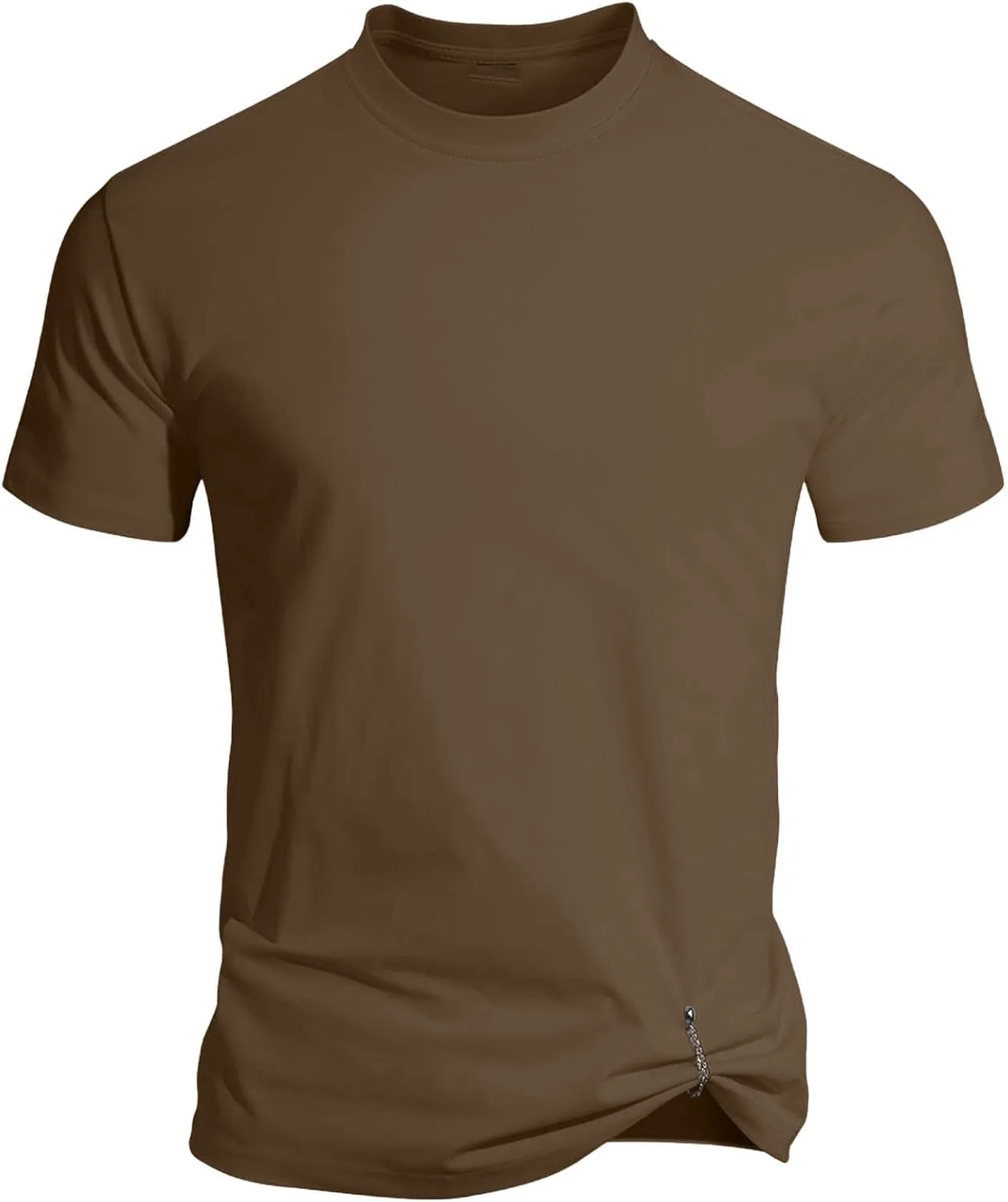 

Мужская водолазка с коротким рукавом Slim Fit vrvtoov