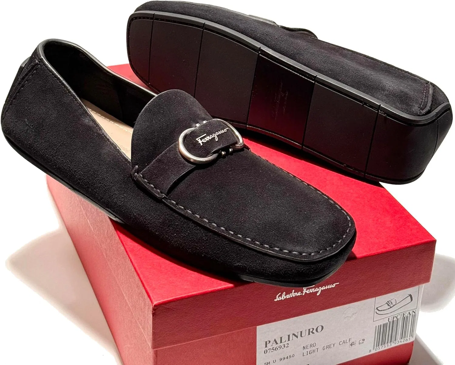 Мокасины Salvatore Ferragamo, черные — фото 2