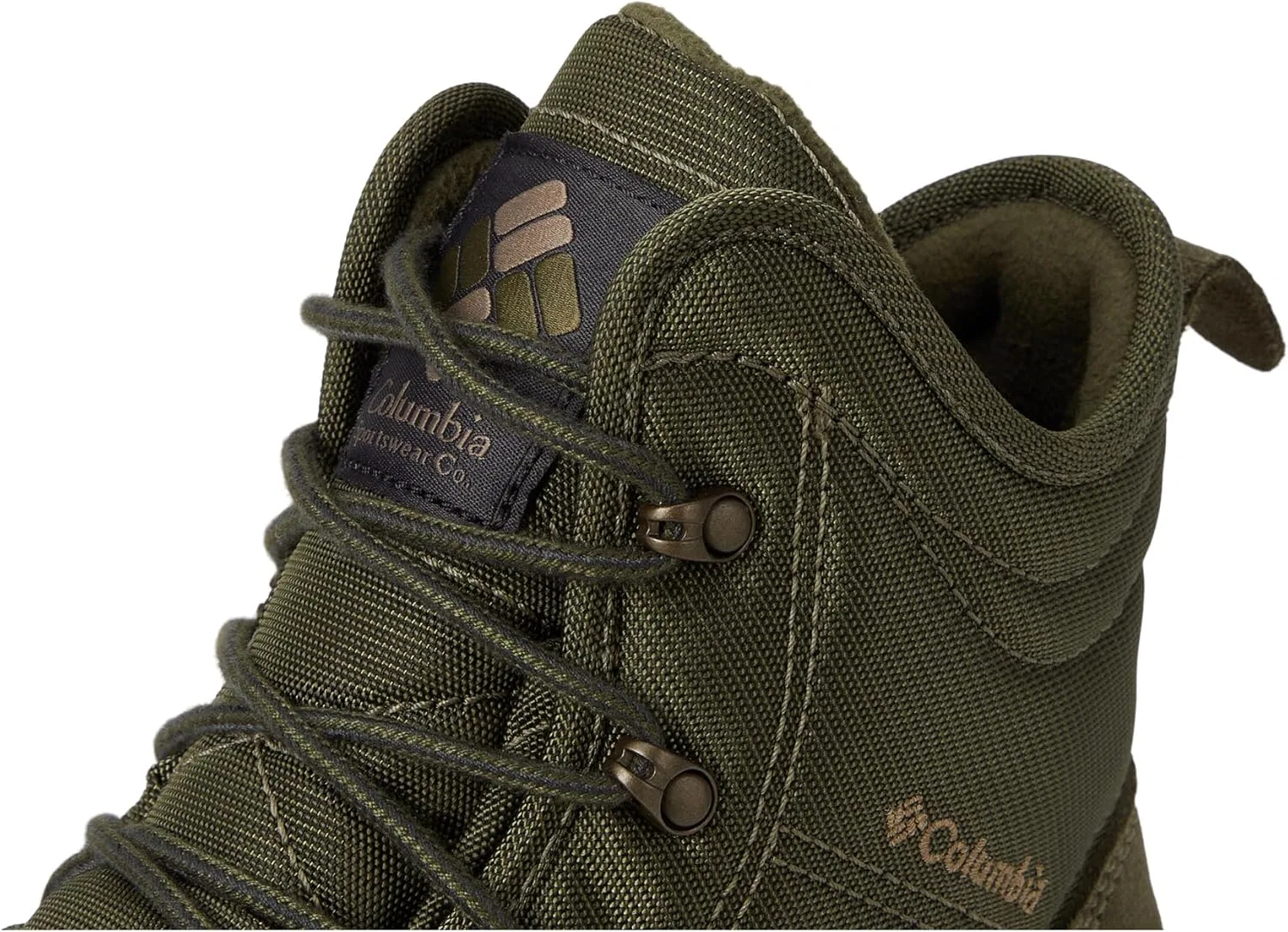 Мужские походные ботинки Columbia Fairbanks Cityscape Omni-Heat, Nori Khaki Ii — фото 4