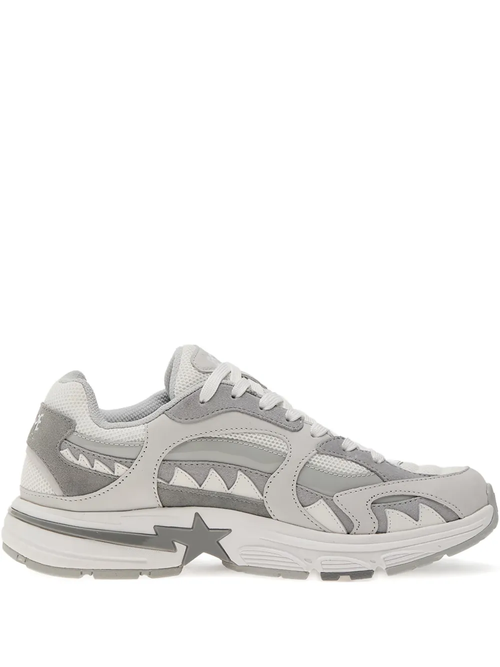 

Кроссовки Shark STA #1 A BATHING APE, серый