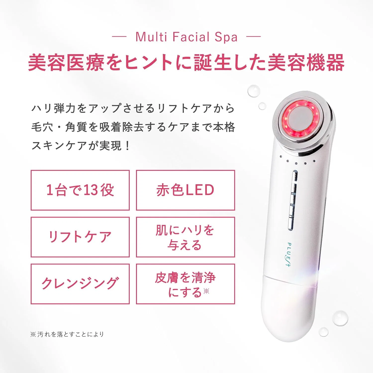Многофункциональный прибор для лица PLUEST с сывороткой OG Hydrating Serum R+ Medicine, 2 предмета, белый — фото 4