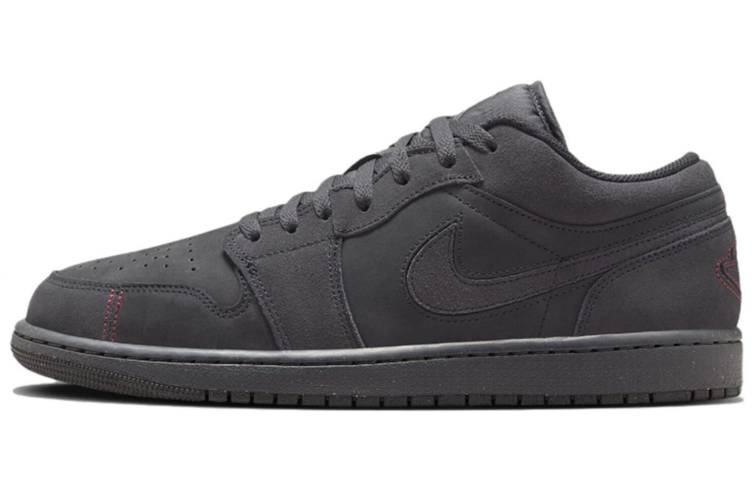 Кроссовки Air Jordan 1 Vintage Basketball Shoes Men Low-top White/Black/Green, черный — фото 3