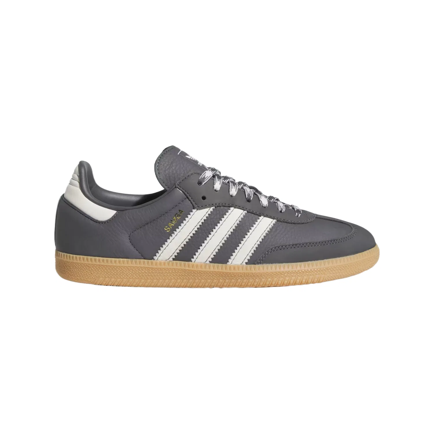 Кроссовки скейтбордические SAMBA OG Adidas Originals серые — фото 3