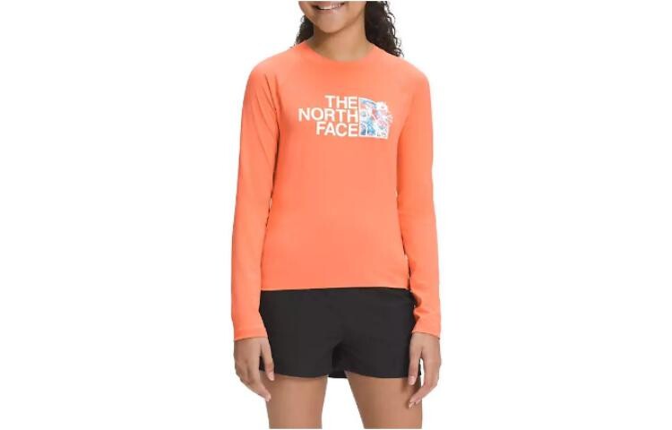 

Детская футболка The North Face, оранжевый