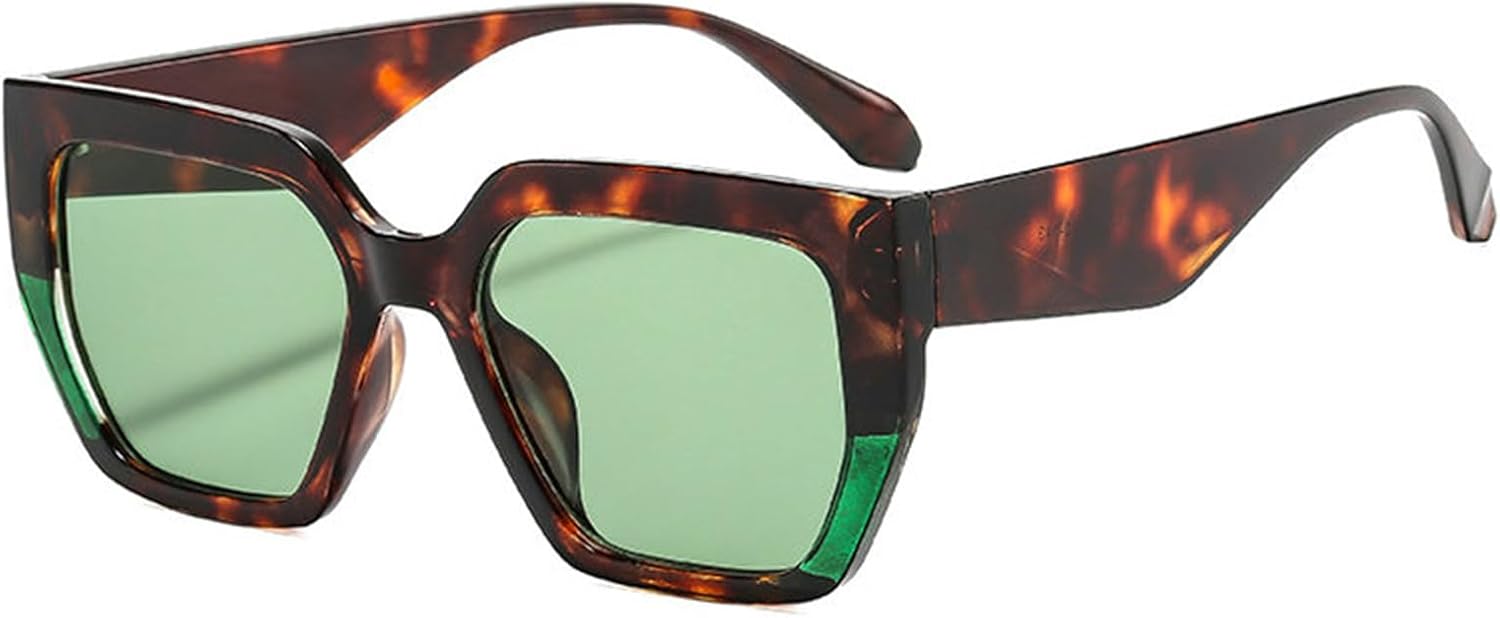 

Willochra Модные большие солнцезащитные очки «кошачий глаз» для женщин, ретро-очки в толстой оправе, квадратные солнцезащитные очки с градиентным переходом цвета, винтажные женские солнцезащитные очки, C3