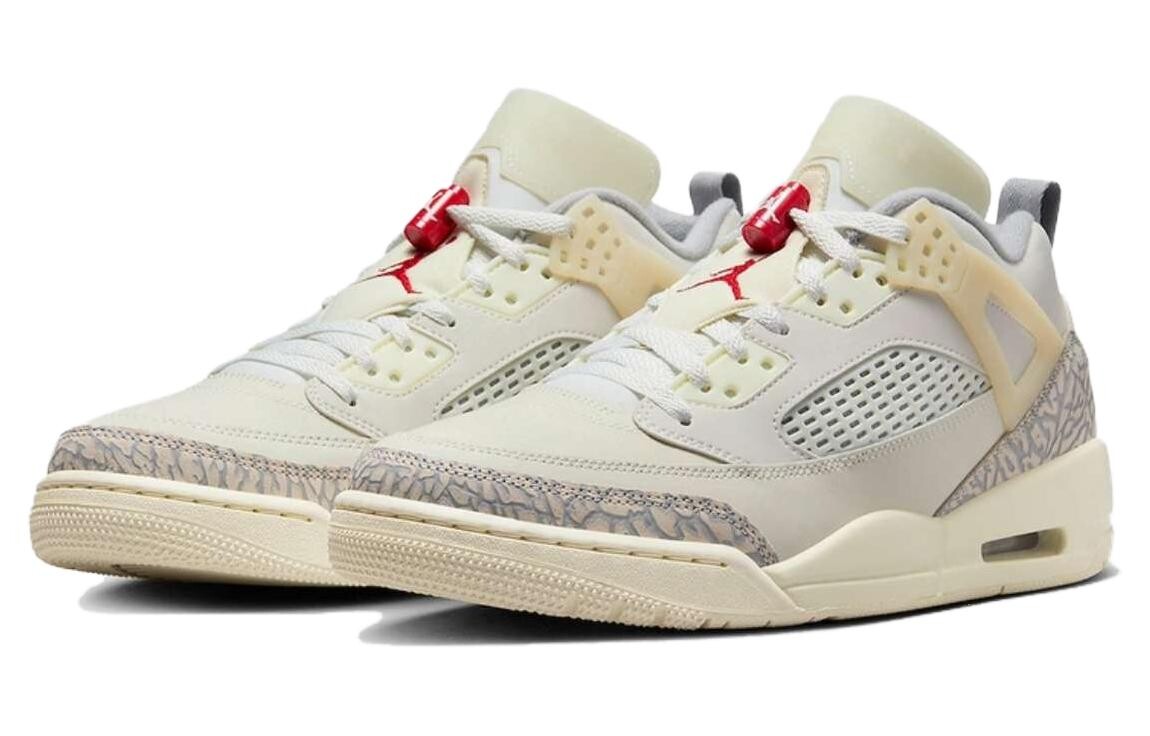 Jordan Spizike винтажные баскетбольные кроссовки мужские, Бежевый — фото 3