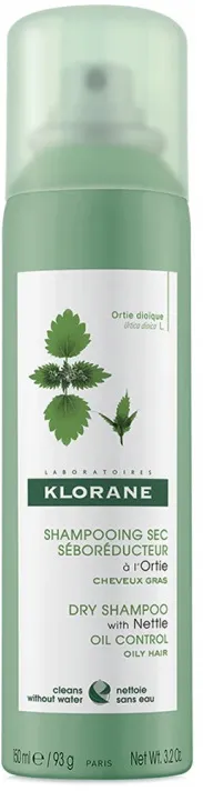 

Klorane Seboreducing Сухой шампунь с крапивой 150 мл для жирных волос