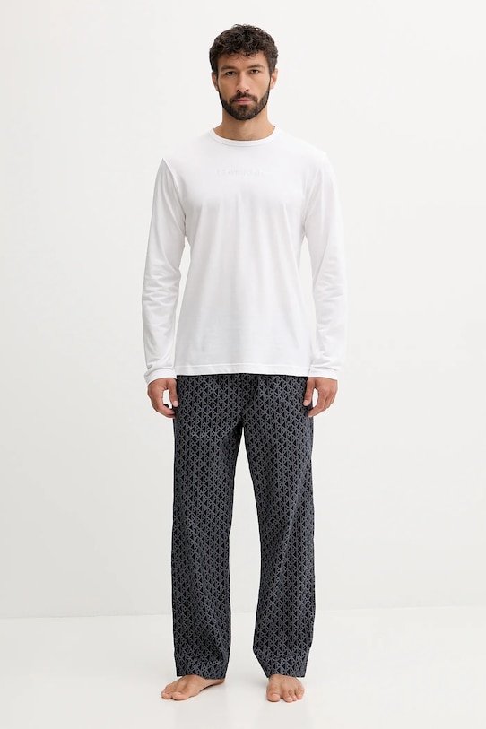 

Хлопковая пижама Calvin Klein Underwear, белый