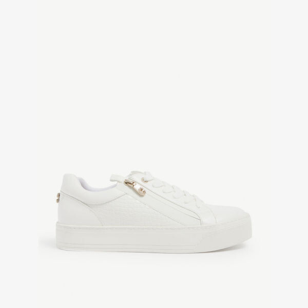 

Кроссовки Junior Zip из искусственной кожи Carvela, белый