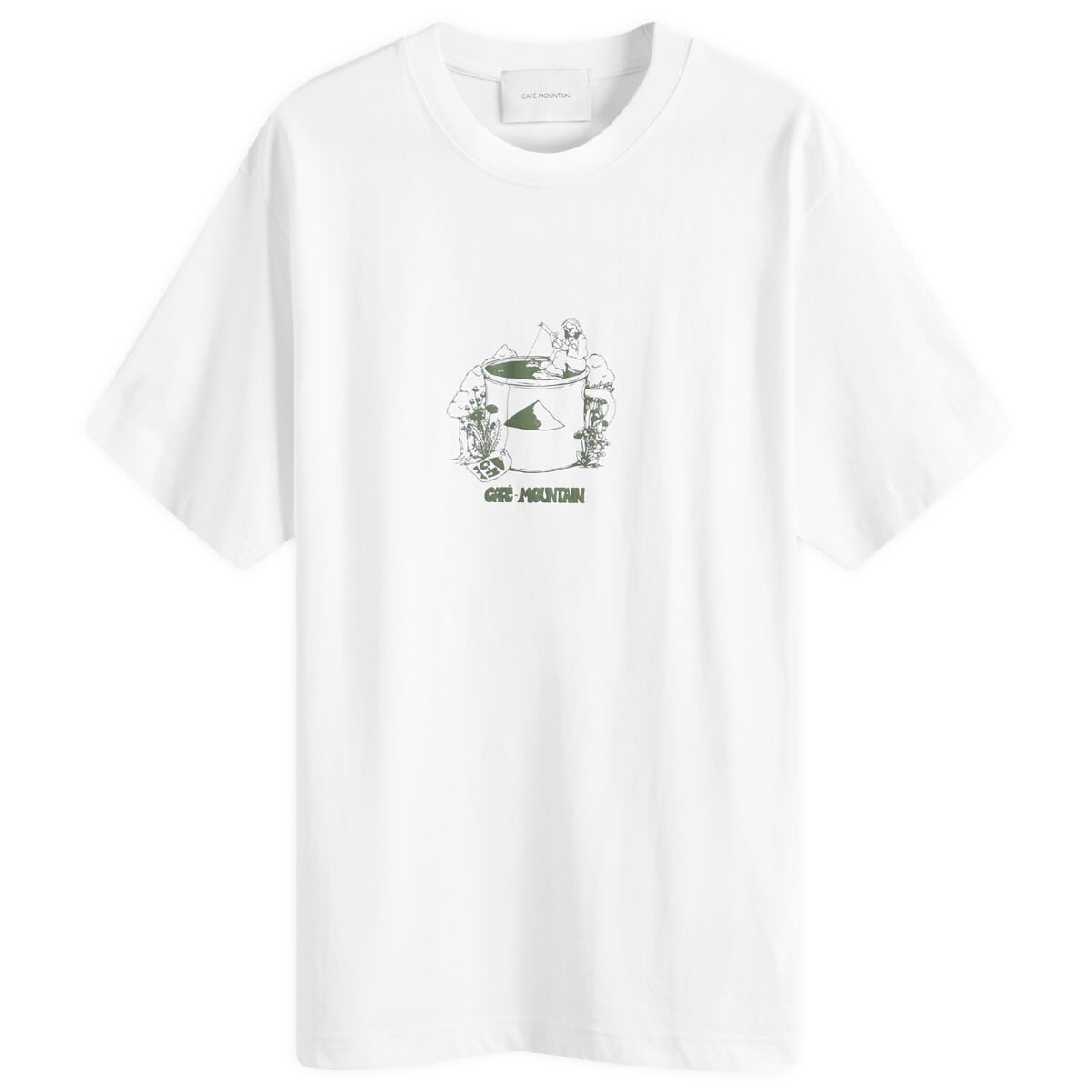 

Футболка Café Mountain Cuppa T-Shirt, цвет Natural