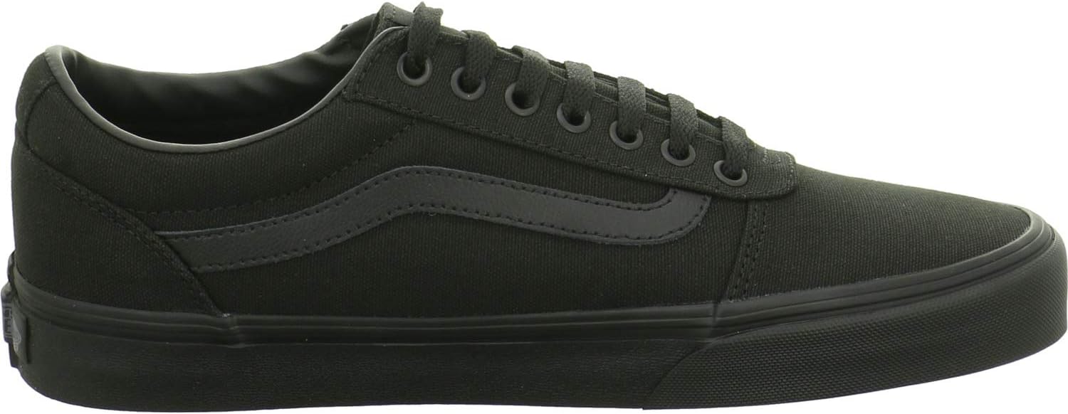 Vans мужские кроссовки Ward, Canvas Black/Black, 8 — фото 4